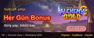Günlük Reload Bonusu promotion